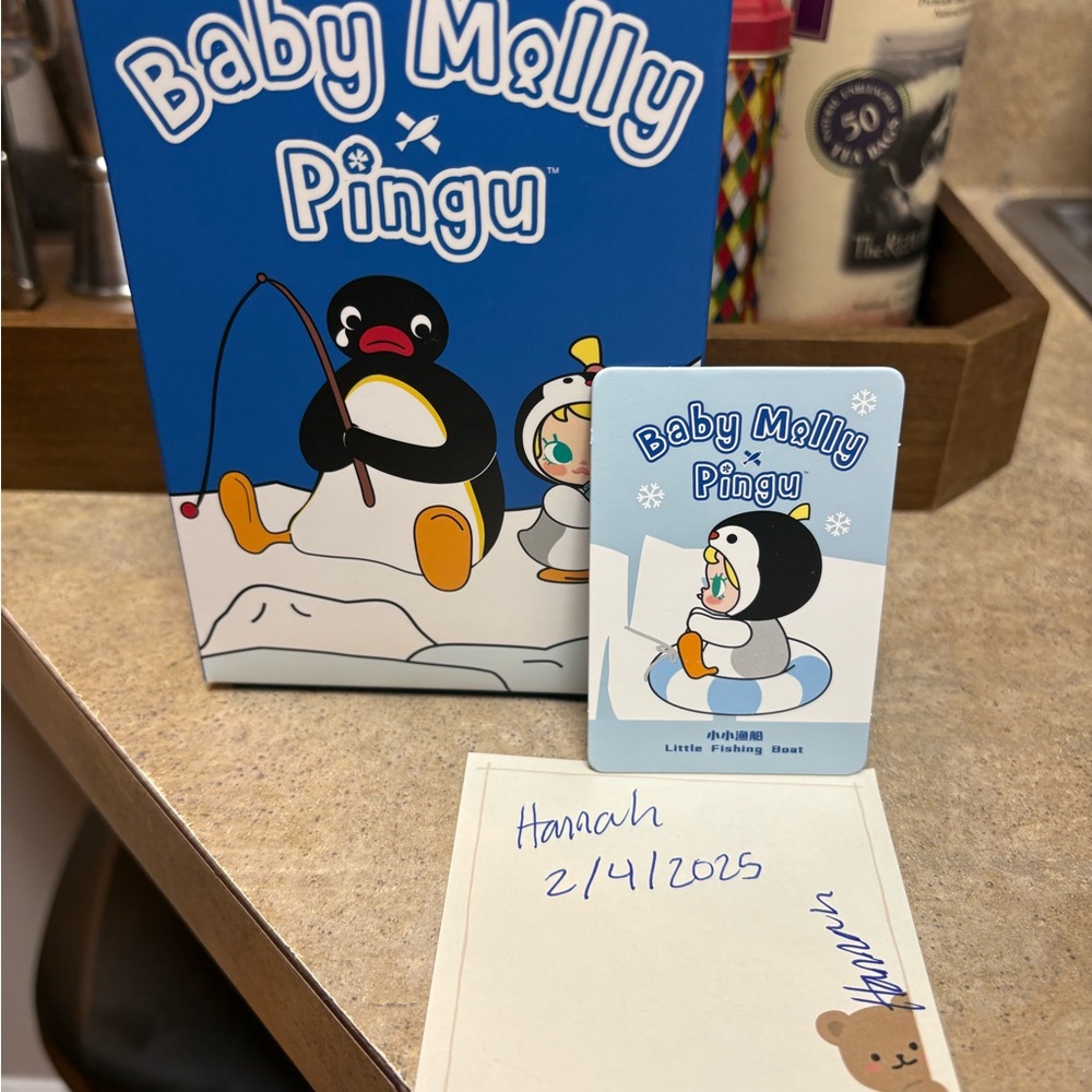 Baby Molly x Pingu Popmart